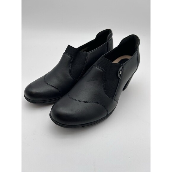 Earth Origins Beatrice Pumps Women’s Heels Closed For Business Shoes 9.5 Black - Picture 2 of 6